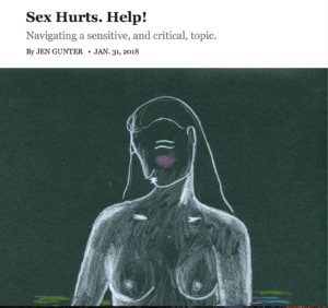 Sex Hurts – Help by Dr. Jen Gunter for New York Times