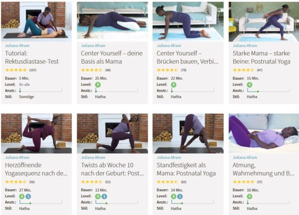 Yogaeasy-Online-Rückbildungskurs